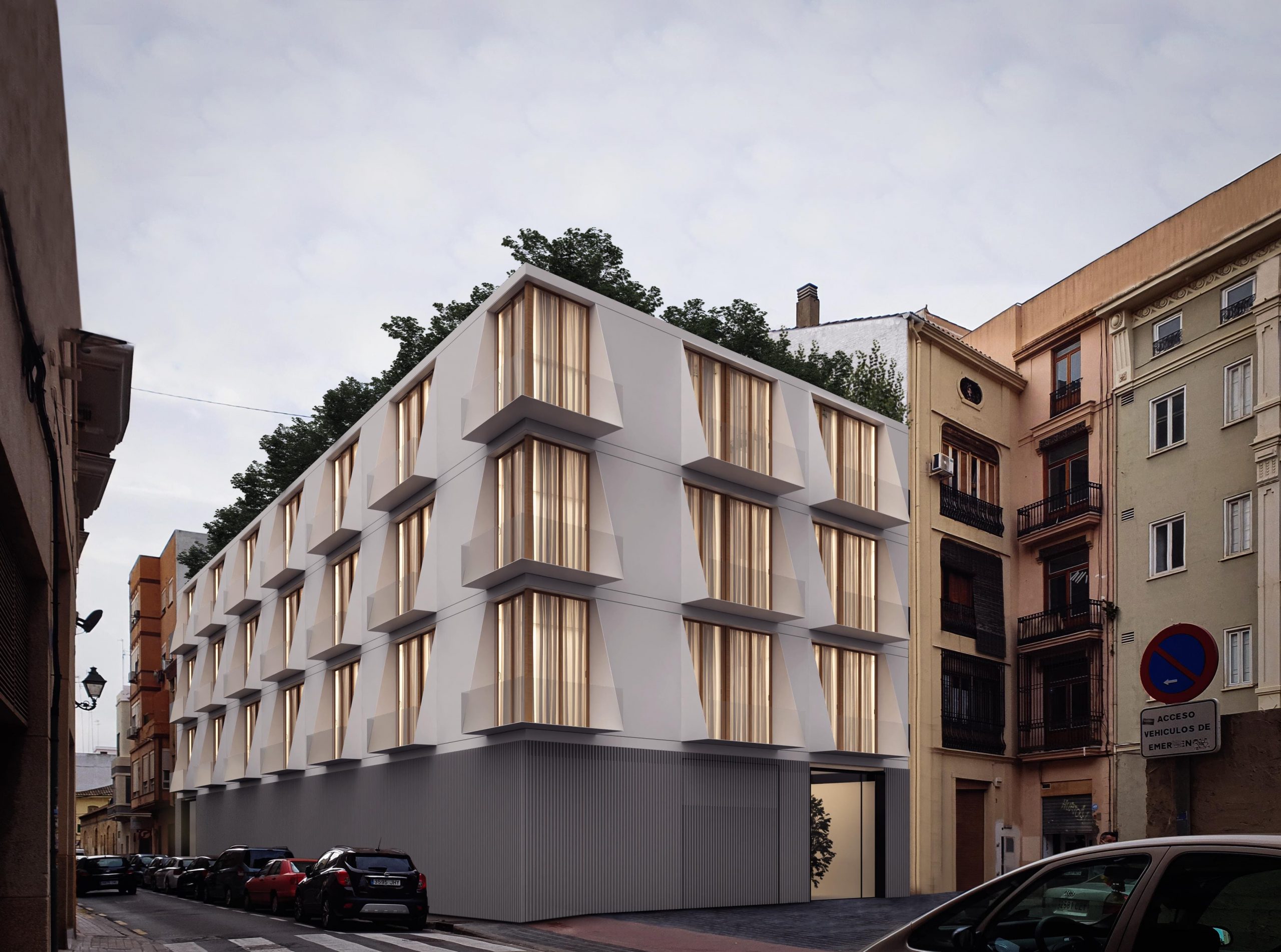 Edificio de alojamiento turístico en Valencia