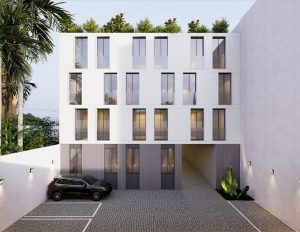 Edificio de alojamiento turístico en Málaga