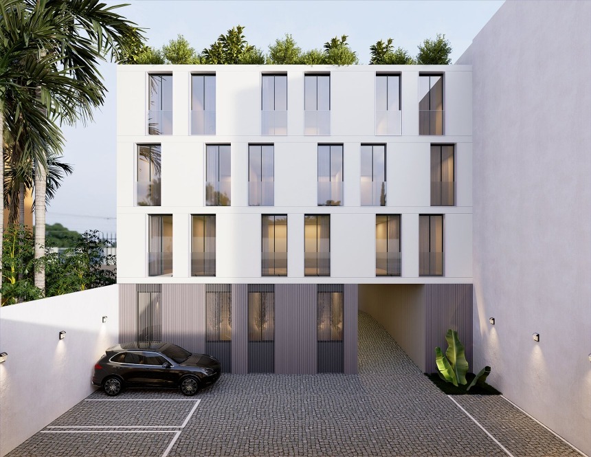 Edificio de alojamiento turístico en Málaga
